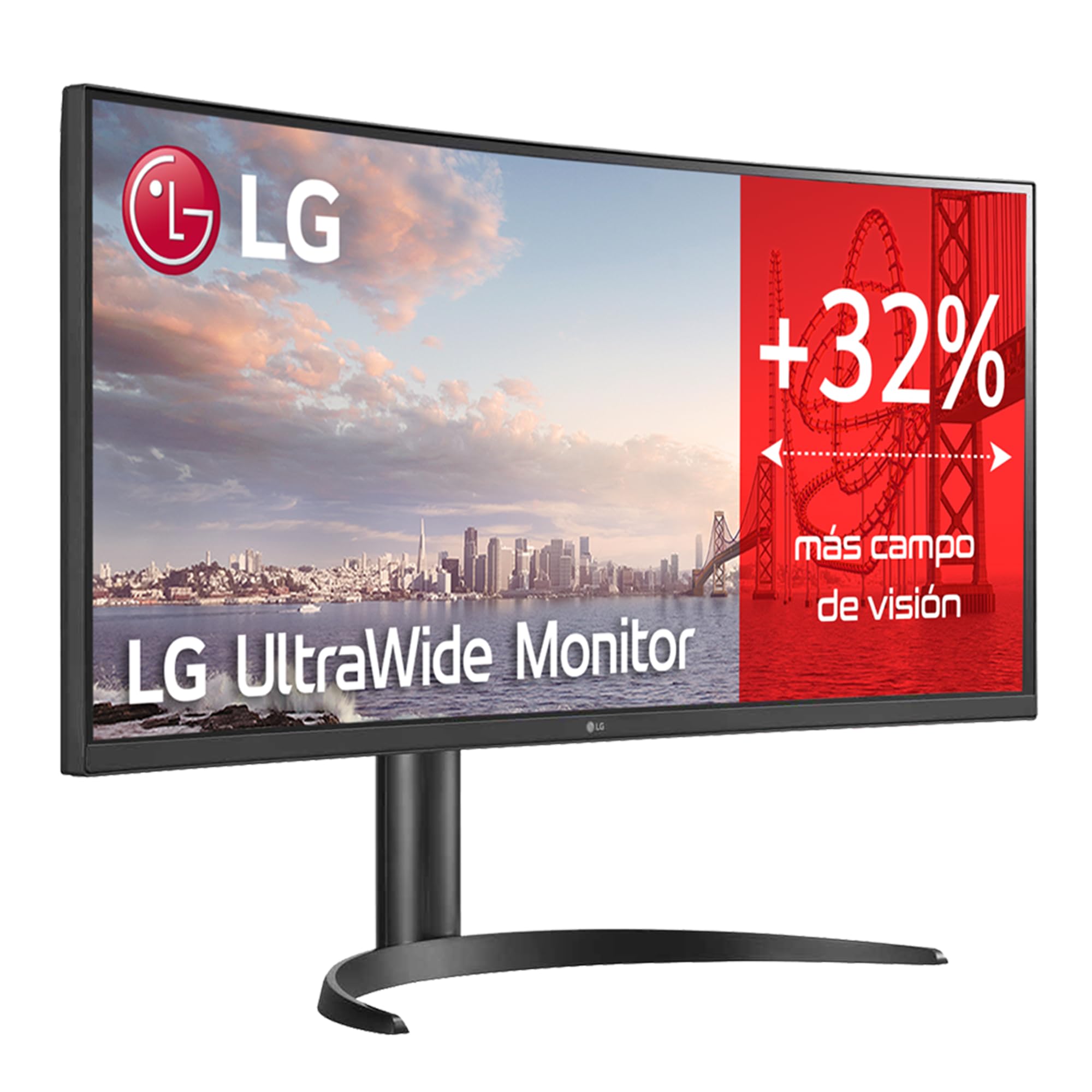 Monitor Profesional Ultrapanorámico Curvo LG 34WQ75C-B 34'/ WQHD/ Multimedia/ Regulable en altura/ Negro Monitor Profesional Ultrapanorámico Curvo LG 34WQ75C-B 34'/ WQHD/ Multimedia/ Regulable en altura/ Negro